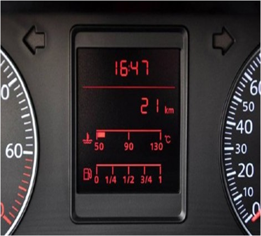 ESTN LCD as an automotive dash application