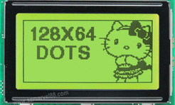 COB (chip on board) graphic module LCD